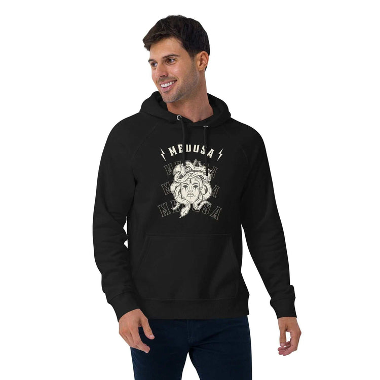 Medusa Baliveno HoodieMedusa Baliveno HoodieEmbrace style without sacrificing comfort with our Medusa Baliveno Hoodie. Crafted for those who appreciate both fashion and coziness, this super-soft unisex eco rag[Bal]