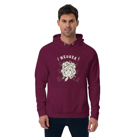 Medusa Baliveno HoodieMedusa Baliveno HoodieEmbrace style without sacrificing comfort with our Medusa Baliveno Hoodie. Crafted for those who appreciate both fashion and coziness, this super-soft unisex eco rag[Bal]