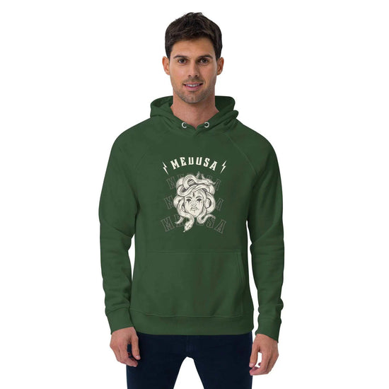 Medusa Baliveno HoodieMedusa Baliveno HoodieEmbrace style without sacrificing comfort with our Medusa Baliveno Hoodie. Crafted for those who appreciate both fashion and coziness, this super-soft unisex eco rag[Bal]