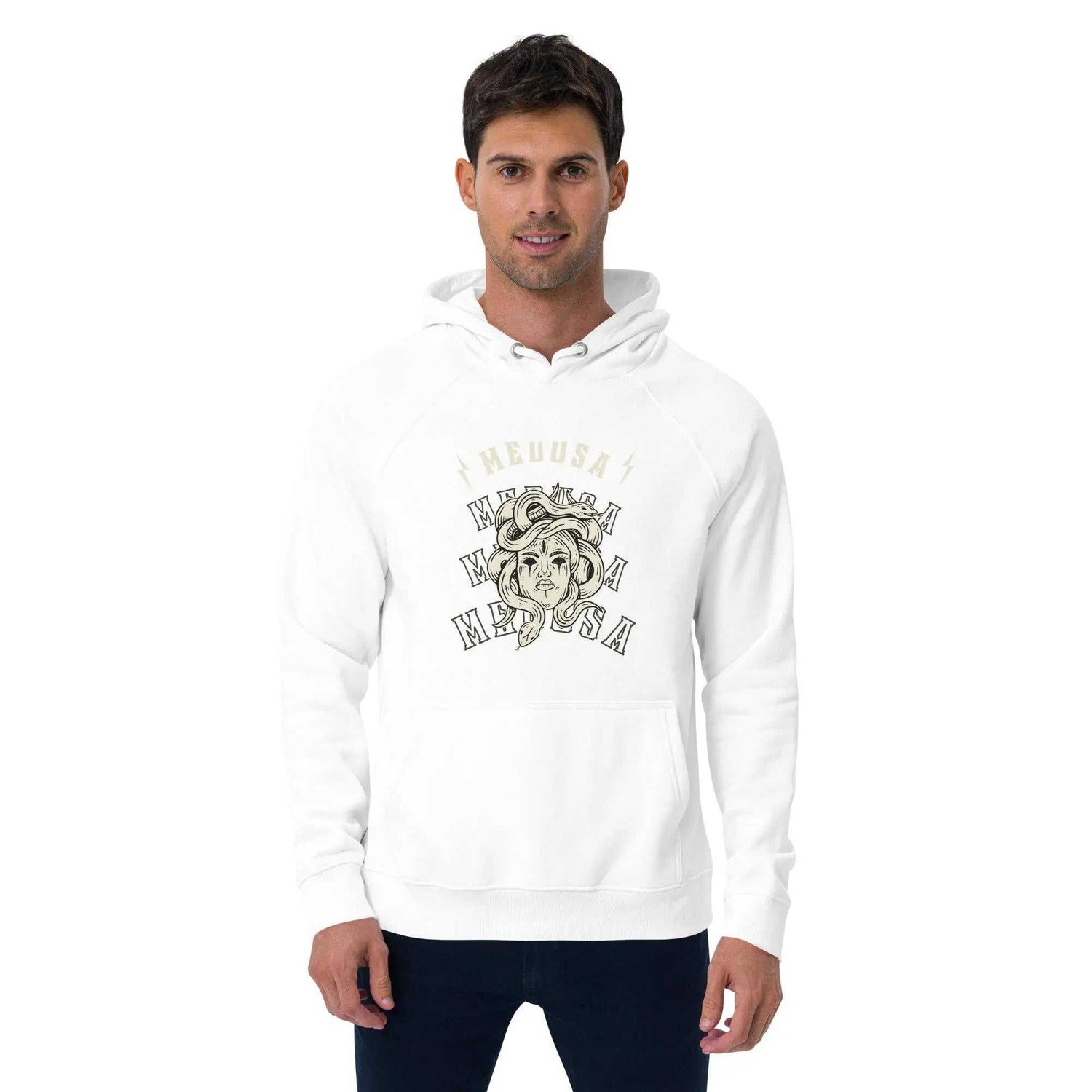 Medusa Baliveno HoodieMedusa Baliveno HoodieEmbrace style without sacrificing comfort with our Medusa Baliveno Hoodie. Crafted for those who appreciate both fashion and coziness, this super-soft unisex eco rag[Bal]