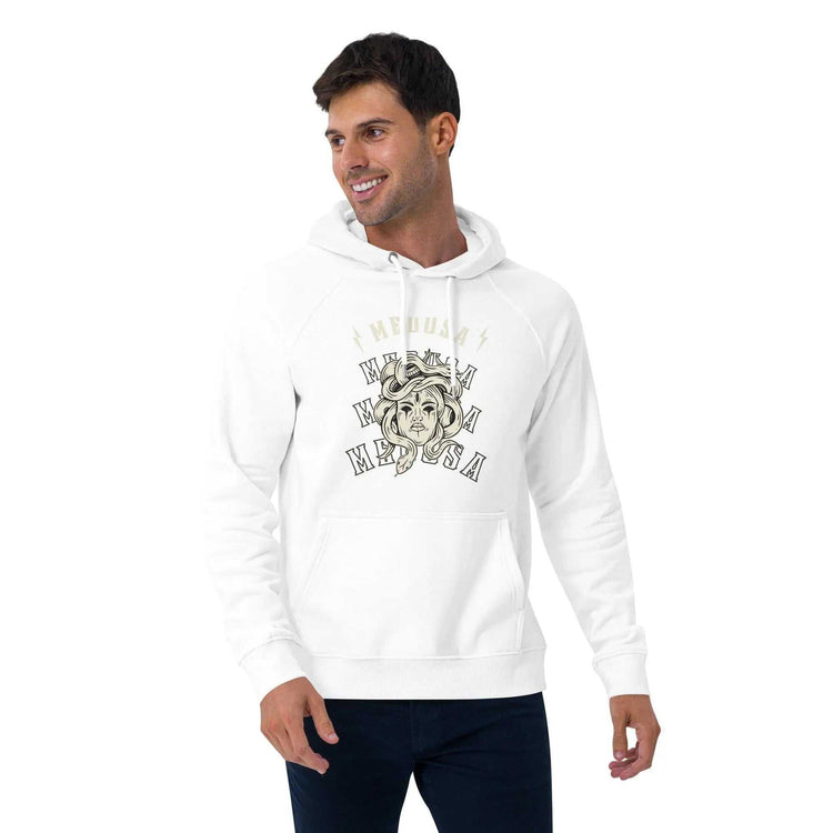 Medusa Baliveno HoodieMedusa Baliveno HoodieEmbrace style without sacrificing comfort with our Medusa Baliveno Hoodie. Crafted for those who appreciate both fashion and coziness, this super-soft unisex eco rag[Bal]