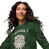 Medusa RaglanMedusa Raglan SweatshirtAchieve both comfort and style effortlessly with our Medusa Raglan Sweatshirt. Designed to be your go-to choice for feeling cozy and looking fashionable, this unisex[Bal]