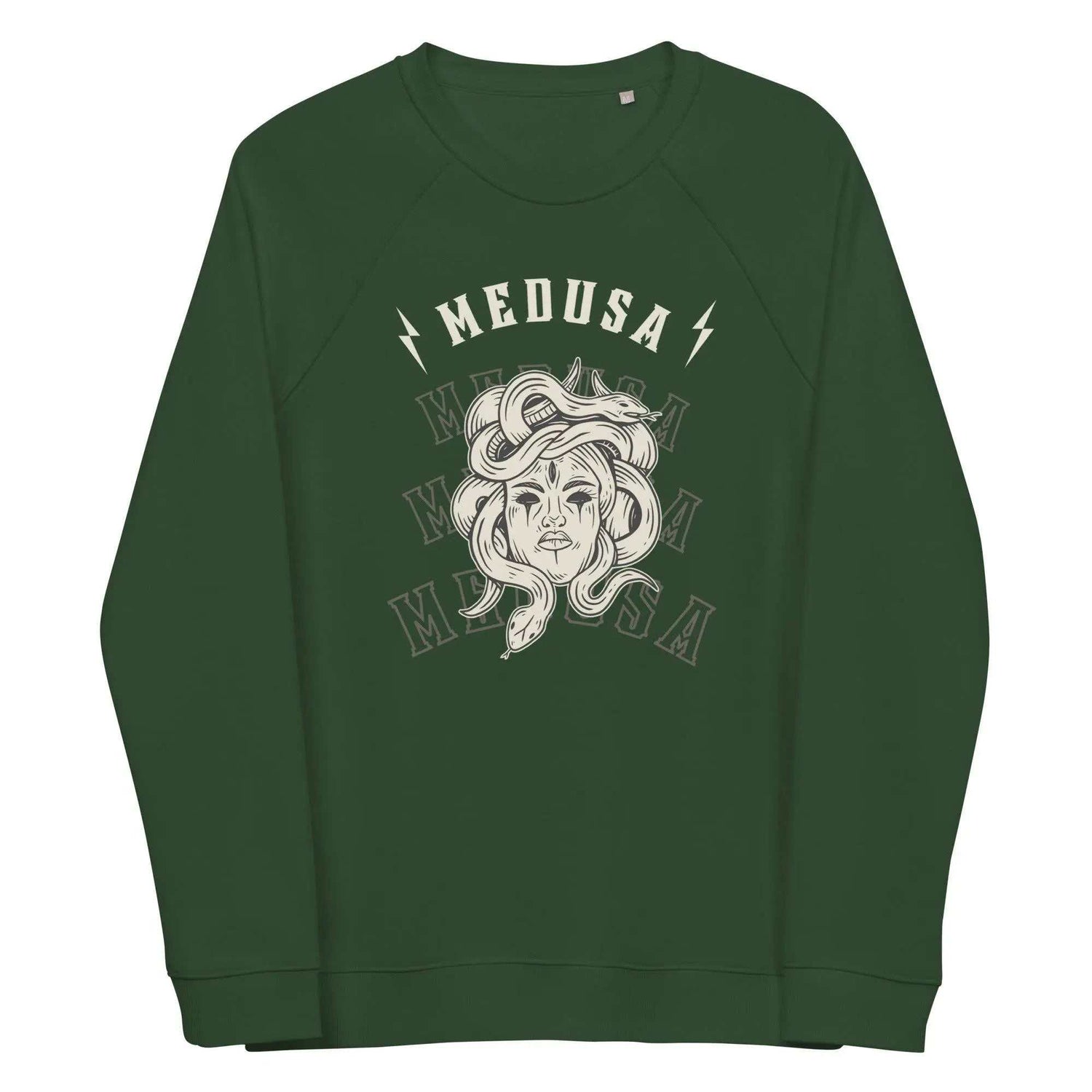 Medusa RaglanMedusa Raglan SweatshirtAchieve both comfort and style effortlessly with our Medusa Raglan Sweatshirt. Designed to be your go-to choice for feeling cozy and looking fashionable, this unisex[Bal]