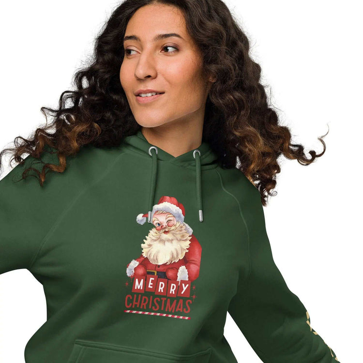 Merry ChristmasMerry Christmas raglan hoodieEmbrace the festive spirit with our Merry Christmas Raglan Hoodie, where style meets comfort effortlessly. This super-soft unisex eco raglan hoodie is the perfect ad[Bal]