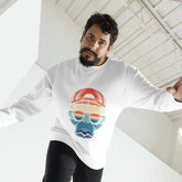 Monkey With GlassesMonkey With Glasses SweatshirtElevate your style with our Monkey With Glasses Sweatshirt, featuring a vibrant and quirky all-over print that&