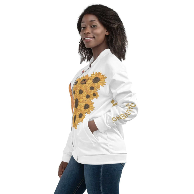 Secret Of ButterflySecret Of Butterfly Bomber JacketAdd a little zing to your wardrobe with this vibrant All-Over Print Bomber Jacket. Wear it on a basic t-shirt, or layer it on top of a warm hoodie—it’ll look great e[Bal]