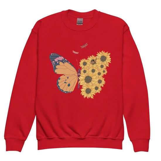 Secret Of ButterflySecret Of Butterfly SweatshirtCozy and cool, this youth crewneck sweatshirt is designed for every adventure. Made from soft fleece fabric, it’s easy to wear and hassle-free to wash. Whether heade[Bal]
