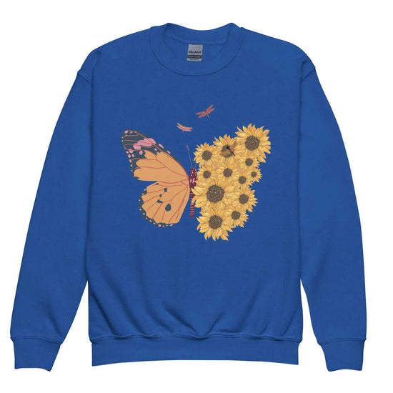 Secret Of ButterflySecret Of Butterfly SweatshirtIntroducing our "Secret Of Butterfly" sweatshirt, designed to accompany your youth on every adventure. Crafted with soft fleece fabric, it provides both warmth and c[Bal]