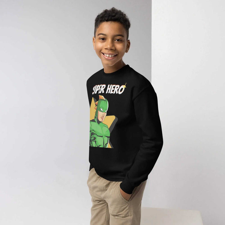 Super Hero YouthSuper Hero Youth sweatshirtUnleash your young hero&