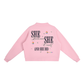 Essential Fleece Mock-Neck Crew Sweatshirt