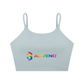 Spaghetti Strap Yoga Sports Bra