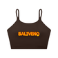 Spaghetti Strap Yoga Sports Bra