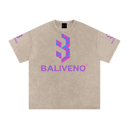 BALIVENO Snow-Washed Oversized Cotton T-Shirt — Studio 34