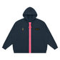 Baliveno Oversized Fleece Chunky-Zip Hoodie