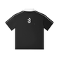 Contrast Collar Short-Sleeve Polo Shirt