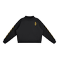 Baliveno  Essential Fleece Mock-Neck Crew Sweatshirt