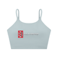 Spaghetti Strap Yoga Sports Bra