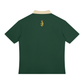 Unisex Color Block Quarter-Zip Polo Shirt