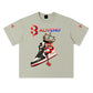 Baliveno Heavyweight Drop Shoulder Cotton T-Shirt