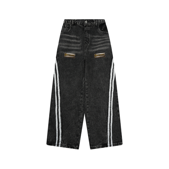 Baliveno Vintage Wash Side Stripe Jeans