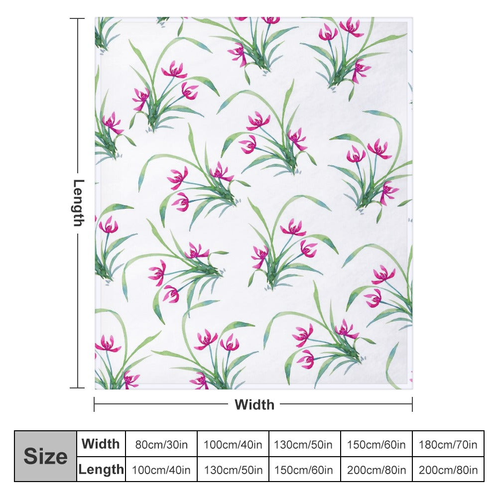 Ultra-Soft Flannel Blanket Multiple Sizes