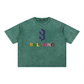 Mineral Wash Boxy Cotton T-Shirt