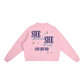 Essential Fleece Mock-Neck Crew Sweatshirt