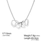 Baliveno Heart-shaped Light Plate Necklace