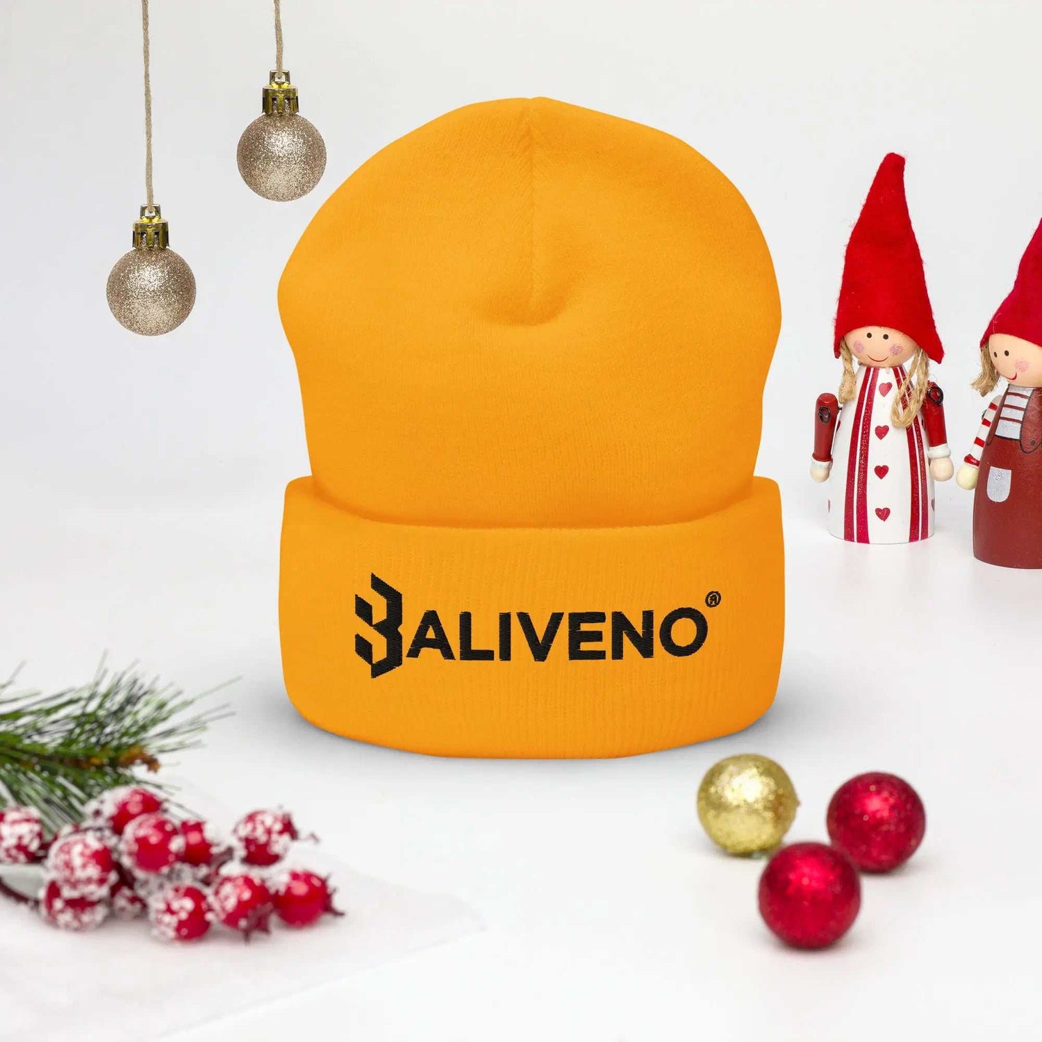 Baliveno Cuffed BeanieBaliveno Cuffed BeanieStay warm and stylishly accessorized all season long with the Baliveno Cuffed Knit Acrylic Beanie. This versatile unisex winter hat features a close-fitting cuffed d[Bal]