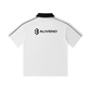 Contrast Collar Short-Sleeve Polo Shirt