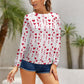 Raglan round neck sweater
