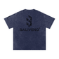 BALIVENO Snow-Washed Oversized Cotton T-Shirt — Studio 33