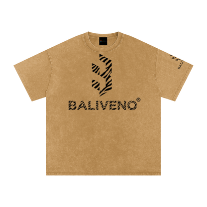BALIVENO Snow-Washed Oversized Cotton T-Shirt — Studio 33