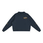 Baliveno Fleece Mock-Neck Crew Sweatshirt