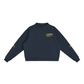 Baliveno Essential Fleece Mock-Neck Crew Sweatshirt