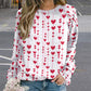 Raglan round neck sweater