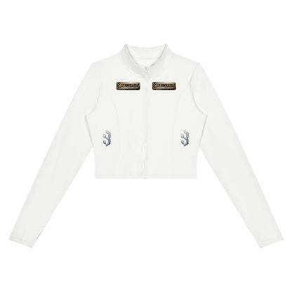 Baliveno Womens Crop Yoga Sports Jacket
