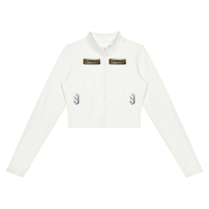 Baliveno Women’s Crop Yoga Sports Jacket