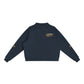 Baliveno Fleece Mock-Neck Crew Sweatshirt