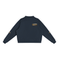 Baliveno Essential Fleece Mock-Neck Crew Sweatshirt