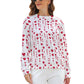 Raglan round neck sweater