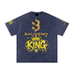 Baliveno Snow Washed Oversized Cotton T Shirt Unisex Comfort Fit