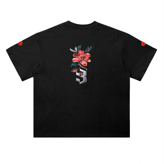 Heavyweight Drop Shoulder Cotton T-Shirt