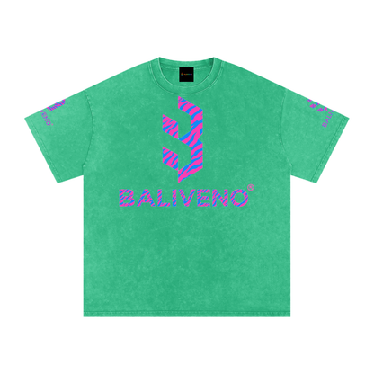 BALIVENO Snow-Washed Oversized Cotton T-Shirt — Studio 32