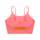 Spaghetti Strap Yoga Sports Bra