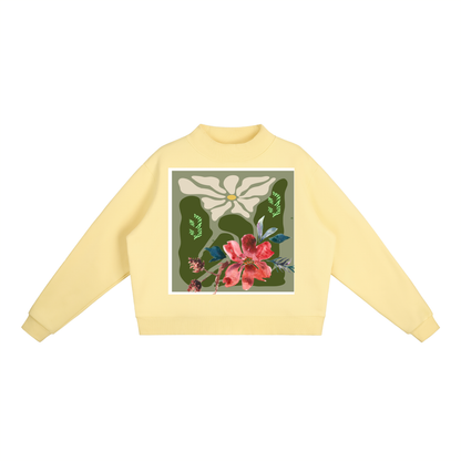 BALIVENO Essential Fleece Mock-Neck Sweatshirt — Studio 30