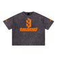 Mineral Wash Boxy Cotton T-Shirt
