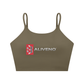 Spaghetti Strap Yoga Sports Bra