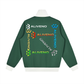 Contrast Side Stripe Fleece Track Jacket