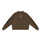 Baliveno  Essential Fleece Mock-Neck Crew Sweatshirt